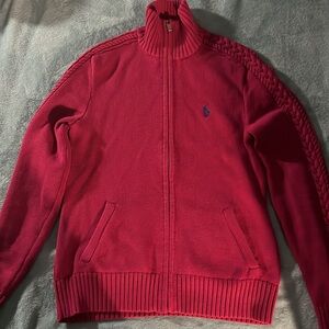 Ralph Lauren Sport zip up sweater size small